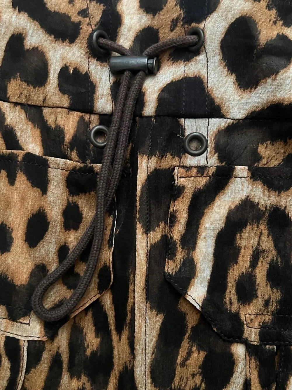 YvesSaintLaurent Animal print Silk Skirt - Picture 7 of 13